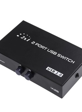 1A 2B 2 Port USB Switcher Manual USB 2.0 Sharing Device Swit