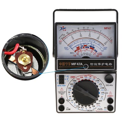 Mechanical Pointer  Multimeter Measurement AC DC Ohmmeter MF
