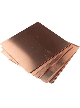 1PCS T2 Pure Copper Cu Metal Cut Sheet Plate Thickness 0.8mm