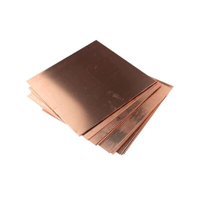1PCS T2 Pure Copper Cu Metal Cut Sheet Plate Thickness 0.8mm