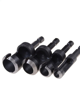 4pcs Plug Cutter Drill Bit 6/10/13/16mm Set Power Tools Carp