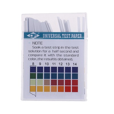 100Pcs 0 14 PH Test Strips Litmus Paper For Water Saliva So