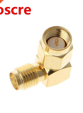 SMA Male To SMA Female Right Angle 90 Degrees RF Coaxial Con