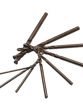 HSS M35 Co Bit 10pcs Twist Bit Set 1mm/1.5mm/2.0mm/2.5mm/3.0