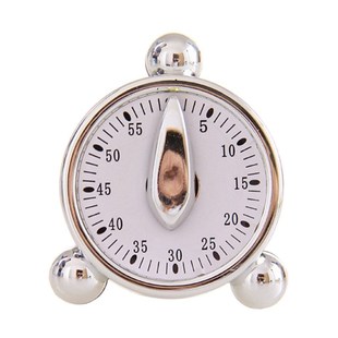 T219 Alarm Clock Type Mechanical Kitchen Timer Loud 60 Minut