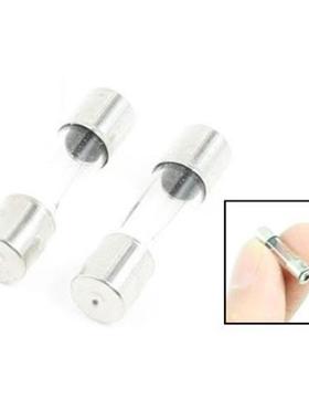 100 Pcs Fast Blow Type Glass Tube Fuses 2A 250V Replacement
