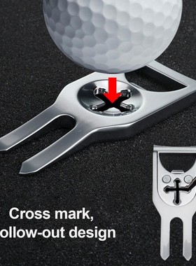 1pc Golf Divot Tool with Golf Ball Tool Marker Pitch Groove