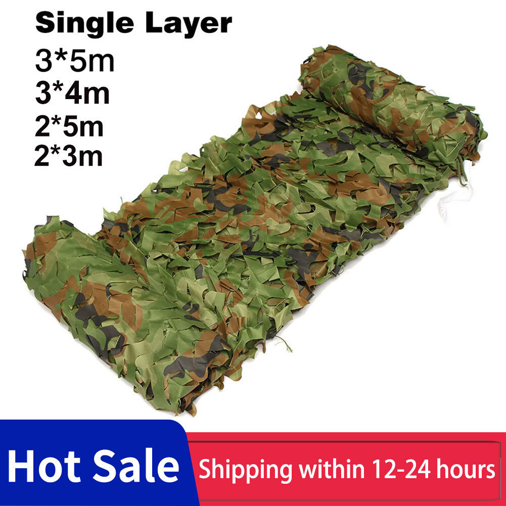 3X5M Camping Camo Net 2mx3m /2mx5m 3mx4m Woodland Jungle