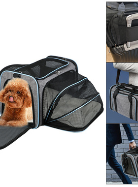 Cat Travel Bag Expandable Foldable Pet Supplies Soft Dog