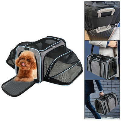 Cat Travel Bag Expandable Foldable Pet Supplies Soft Dog