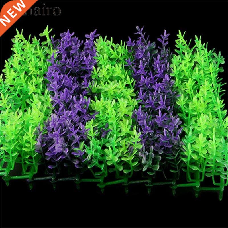 3 Color Eco Friendly Plastic Artificial Aquarium Green Fake