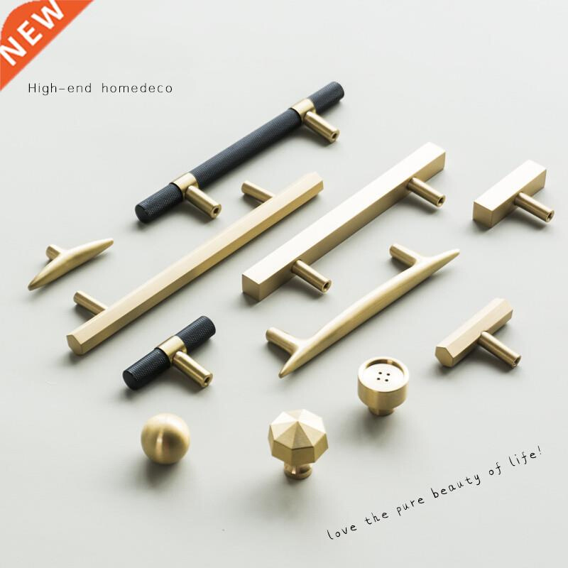 Brass Handles Lightweight and Luxury Nordic Brass Handle Dra