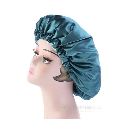 Reversible Satin Bonnet Hair Caps Double Layer Adjust Sleep