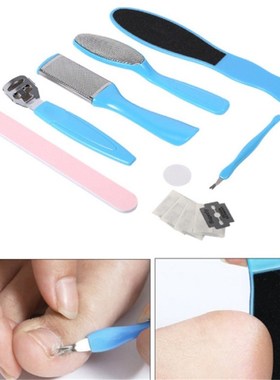 Scraper Grater-Tools Cuticle-Pusher Foot-File Pedicure Hard-