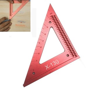 Hole Scribing Line Gauge Cross Ruler Woodworking