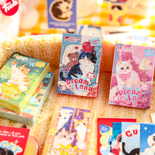 纸先生LOMO卡猫咪妙妙屋