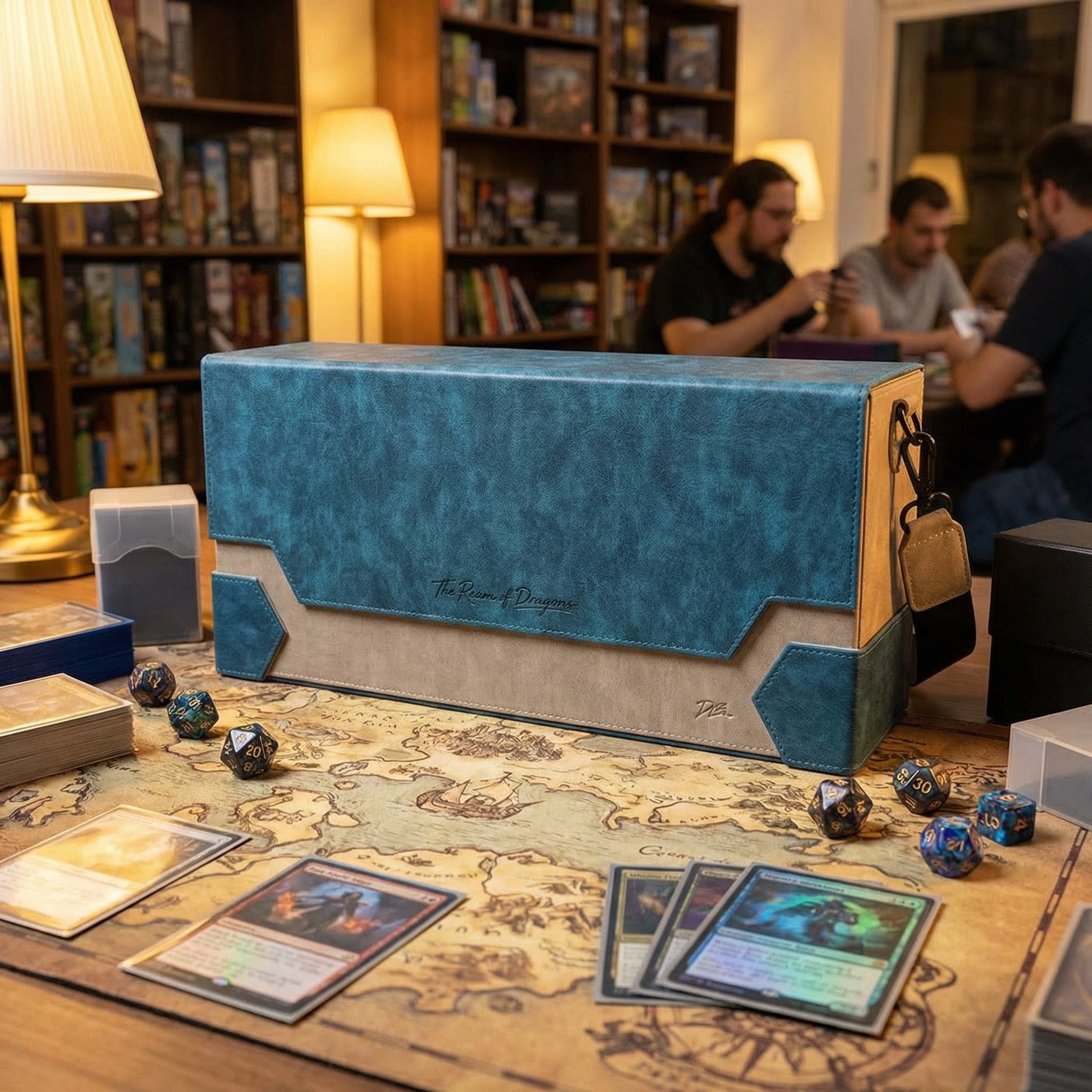 【帝防士皮质卡盒】龙域 卡片收纳包 龙巢PRO 游戏王 UA 符