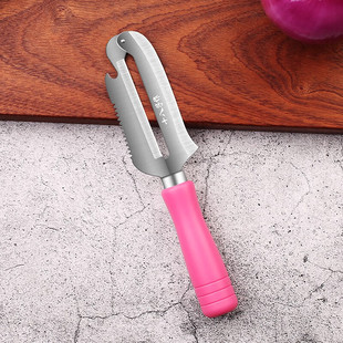 十八子作削皮刀不锈钢水果刀多功能瓜刨厨房削莴笋剥皮刀削皮器多