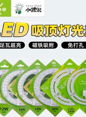 小器鬼吸顶灯LED灯灯芯小气鬼灯泡照明替换灯盘光源模组北斗灯板