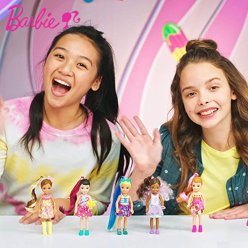barbi芭比娃娃小凯莉惊喜变色盲盒换装女孩公主儿童礼物玩具gpd41