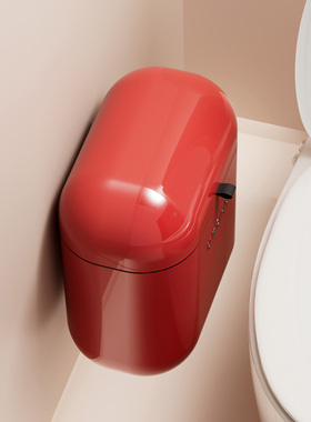 壁挂垃圾桶卫生间专用夹缝家用高档新款防水纸篓厕所不脏手卫生桶