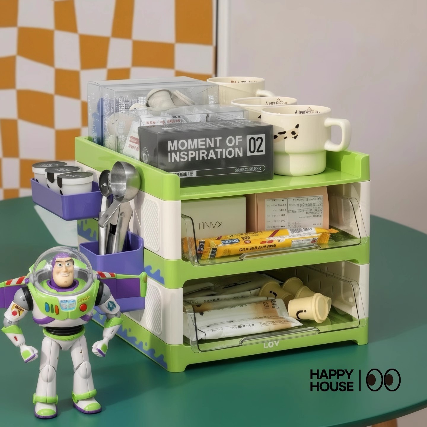 桌面a4文件置物架收纳盒