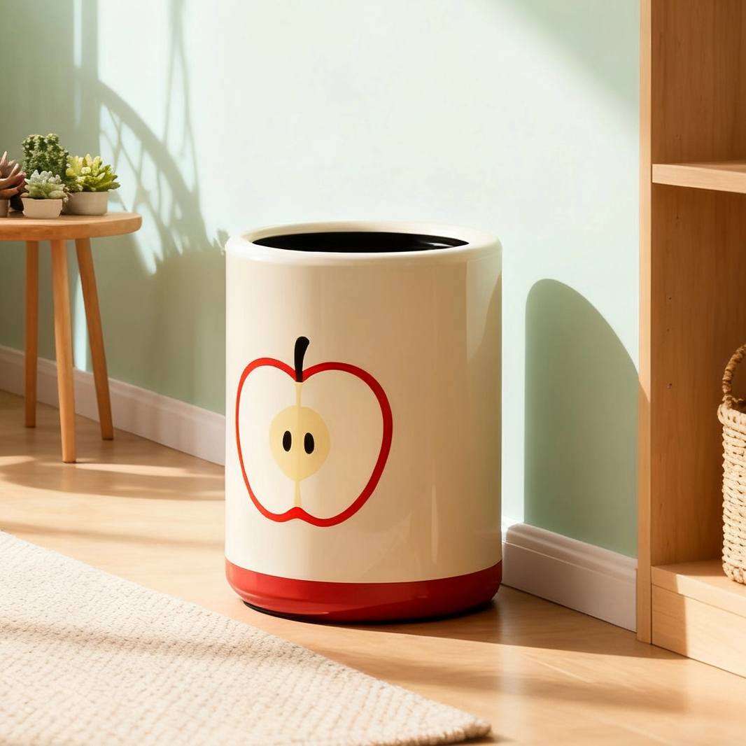 2025年新款垃圾桶不脏手可爱