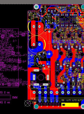 增强型变频调速器PI8000包含源码PCB原理图protel格式