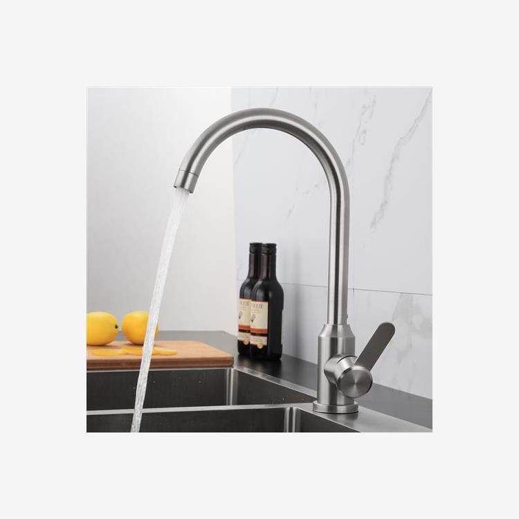 23厨头盆水头冷水龙头洗脸手面盆锈02新款房水龙洗菜龙热不钢水槽