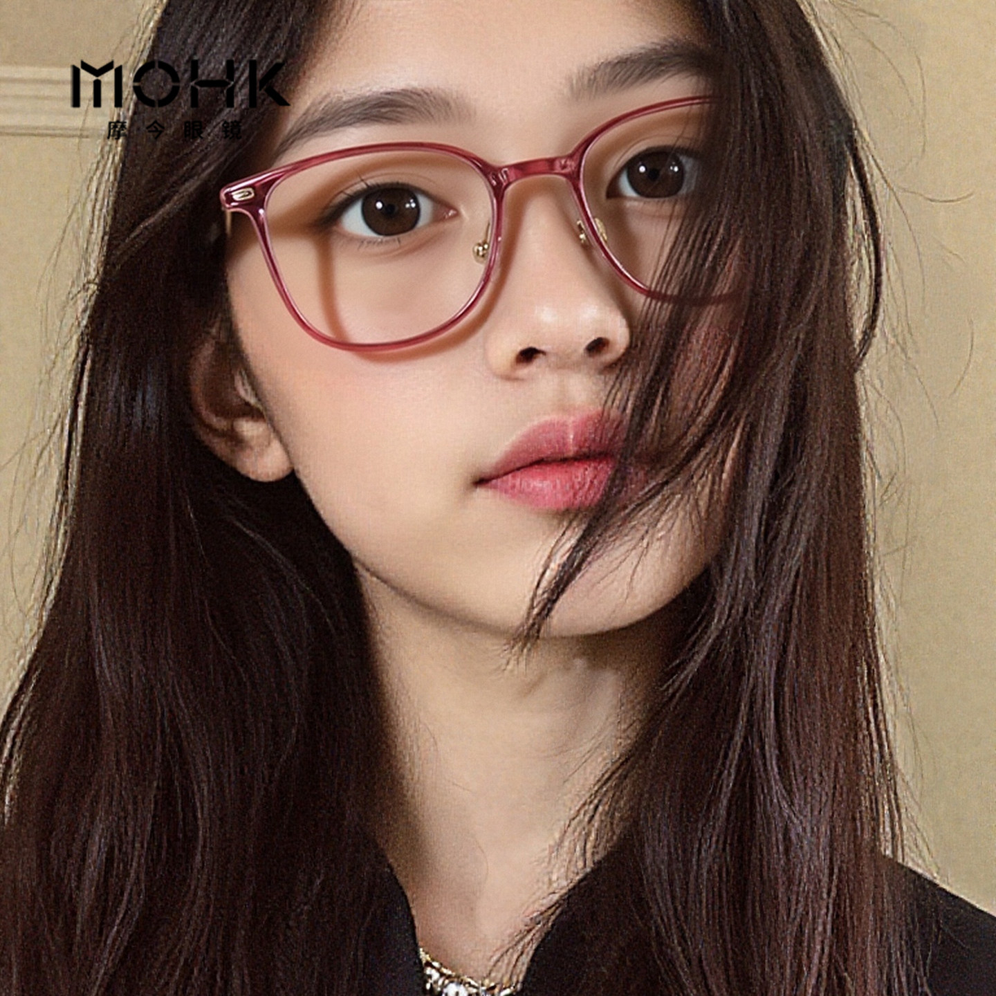 MOHK摩今眼镜架近视超轻大脸显脸小男款女款可配度数镜片MK10系列