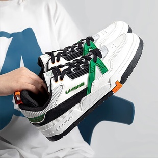 AGCS103 惟吾pro系列低帮轻便透气运动休闲板鞋 李宁男鞋 2022秋新款