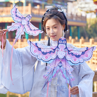 2026新款复古手工艺竹签燕子风筝60cm80cm中国风儿童舞蹈装饰道具