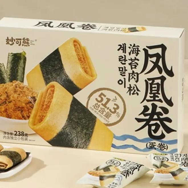 妙可熊凤凰卷海苔鸡肉松蛋卷早餐网红休闲零食解馋小吃独立包装