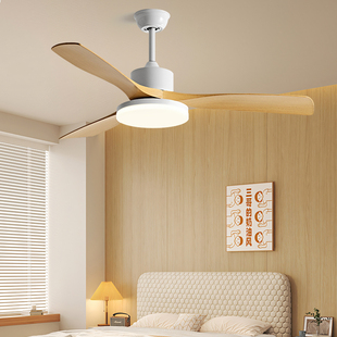 餐厅风扇灯吊扇灯客厅现代简约灯风扇一体电扇灯静音吊顶风扇吊灯