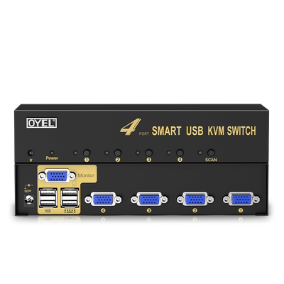KVM工业级切换器4口VGA
