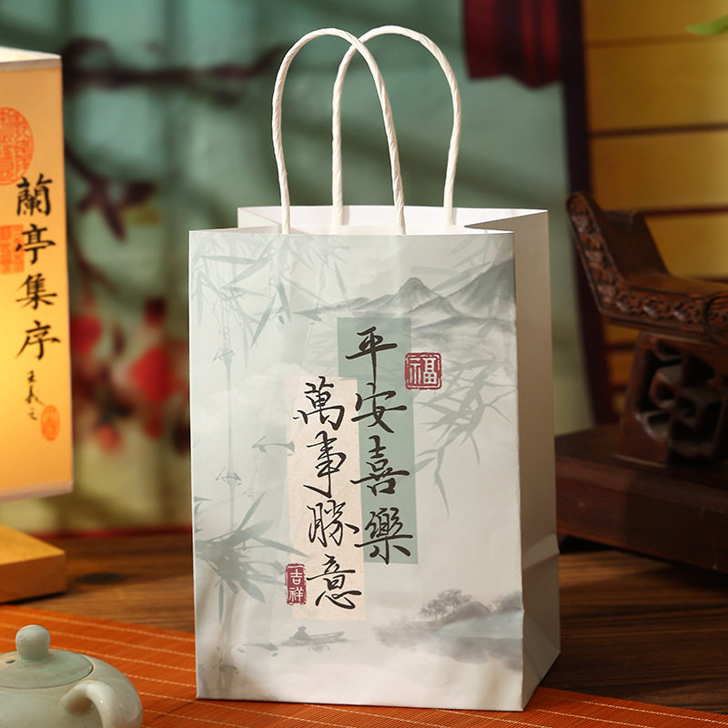 励志文字礼品袋小号毕业季