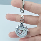 可爱护士表怀表学生口袋便携表卡通时尚 绕指柔考试钥匙扣挂表男女