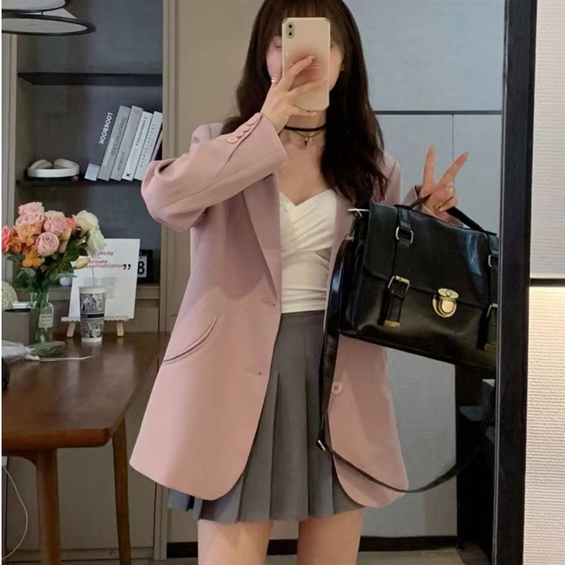 速发202形装新款加肥大码装外套弧秋口袋宽0西服20松斤