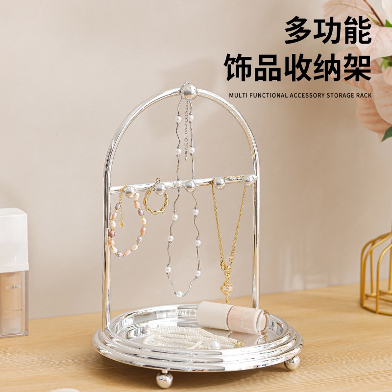 速发首手收耳挂架项链饰链展示架轻奢入户客厅装饰纳钉耳环饰品收