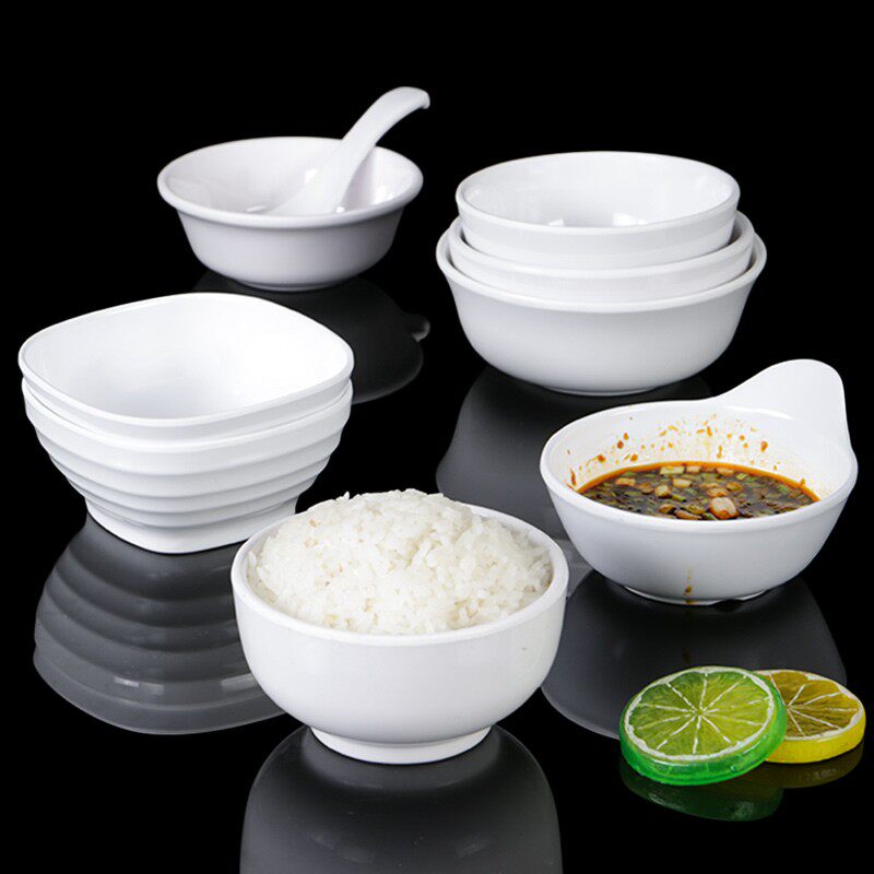速发密胺饭具小碗商用麻辣烫小汤碗小碗菜自餐助餐碗蘸料碗小料调