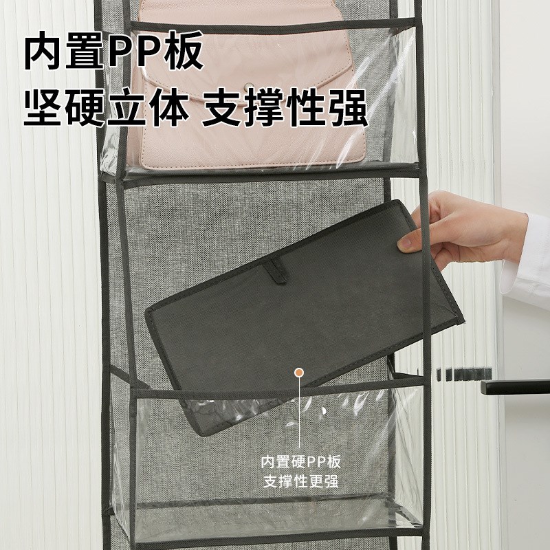 速发纳境新款收纳袋家用多功能门后挂袋壁挂式收纳收器分层神跨挂