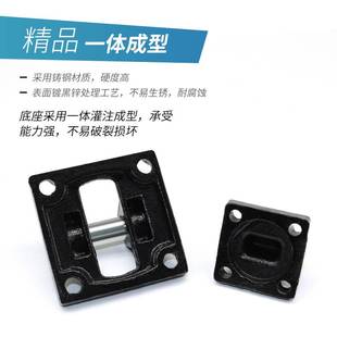 SDA气缸附件CA单双耳CB气动配件安装固定底座支架32/40/50/63/80