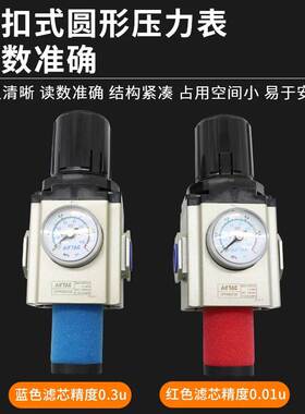 亚德客GPFR200 300 400-06/08/10/15ASLMD调压精密过滤油雾分离器