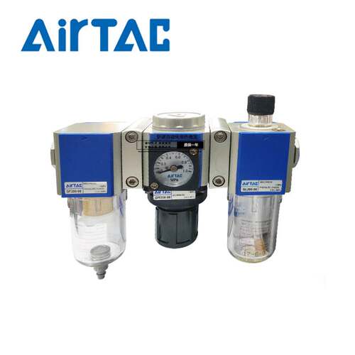 亚德客GC200 300 400/GFC/GFR气源处理件空压机油水分离器过滤器