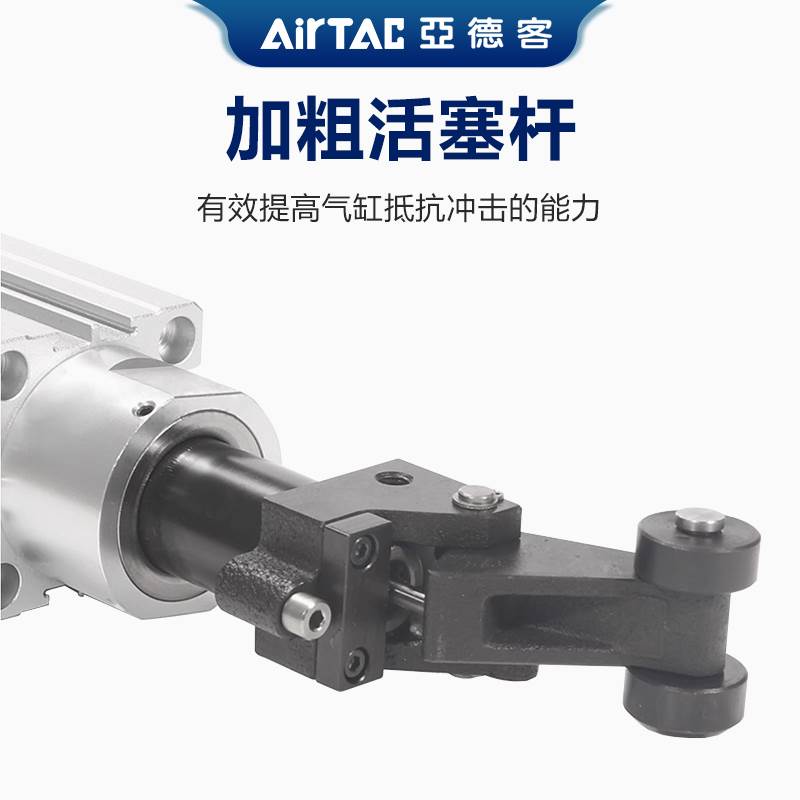 亚德客原装正品阻挡气缸TWQ20X10SC TWQ20X15SC TWQ20X20SC/B/R/K