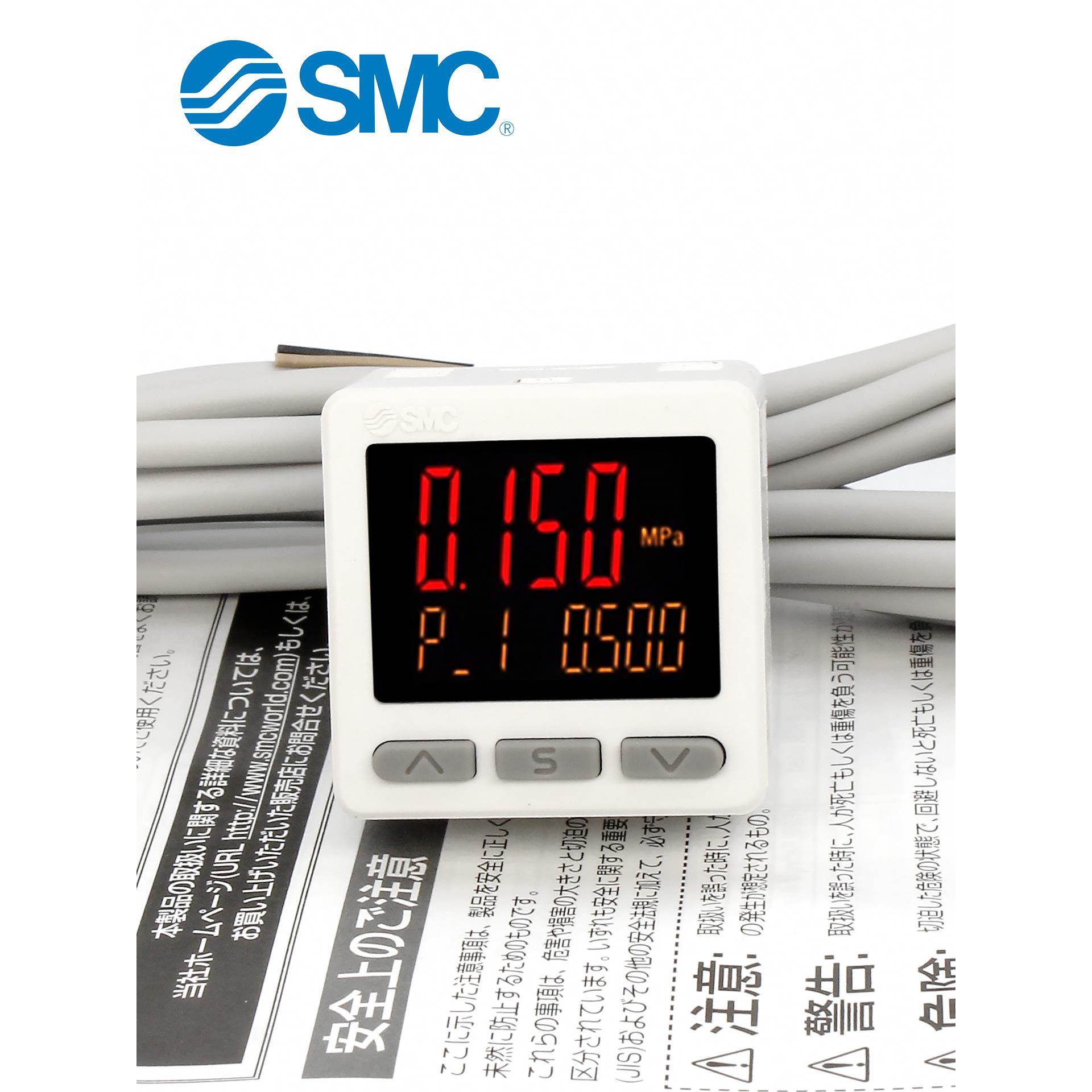 SMC数显压力开关ISE20A/ZSE20A-01-R-S-T-V-N-P-M5-J-L-W压力表