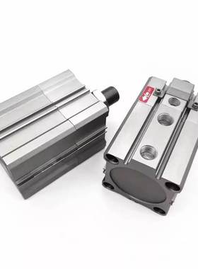 SMC带锁CLQB25薄型CDLQA气缸CDLQB20-32-40-50-63-80DM-100-75F-B