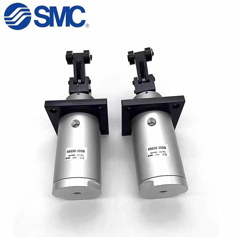 SMC止动气缸RSG RSDG32/40/50-10-15-20B-25T-30BK BR BL BC TD E