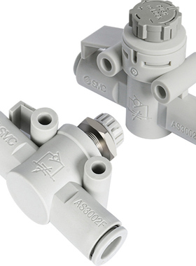 SMC气动节流阀AS1002F-04A/06A AS2025F-04A/06A AS3002F-08A/10A