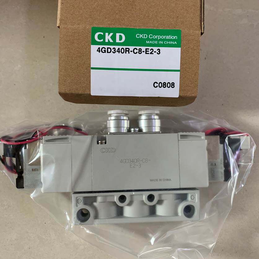 现货原装CKD电磁阀4GD340R-08-E2C-1 AC100V 4GD340-E2C正品全新
